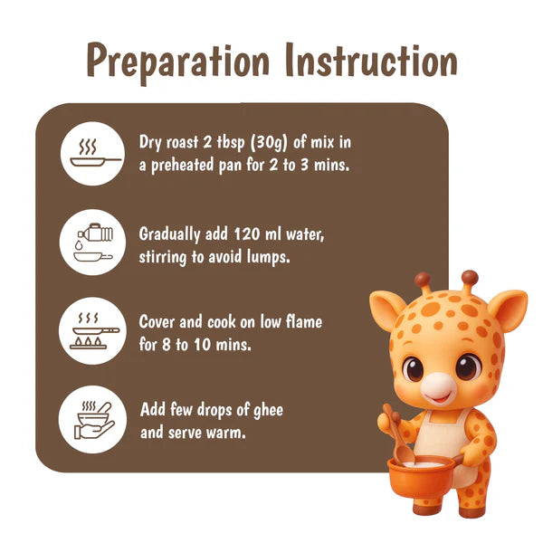 Junior's Nutrition Weight Gain Mix For Young Kids (6+ Months) | 500 gms