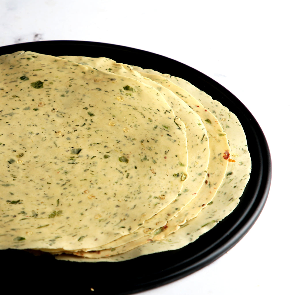 Falguni Gruh Udyog Kothmir Marcha Papad - 500 gms