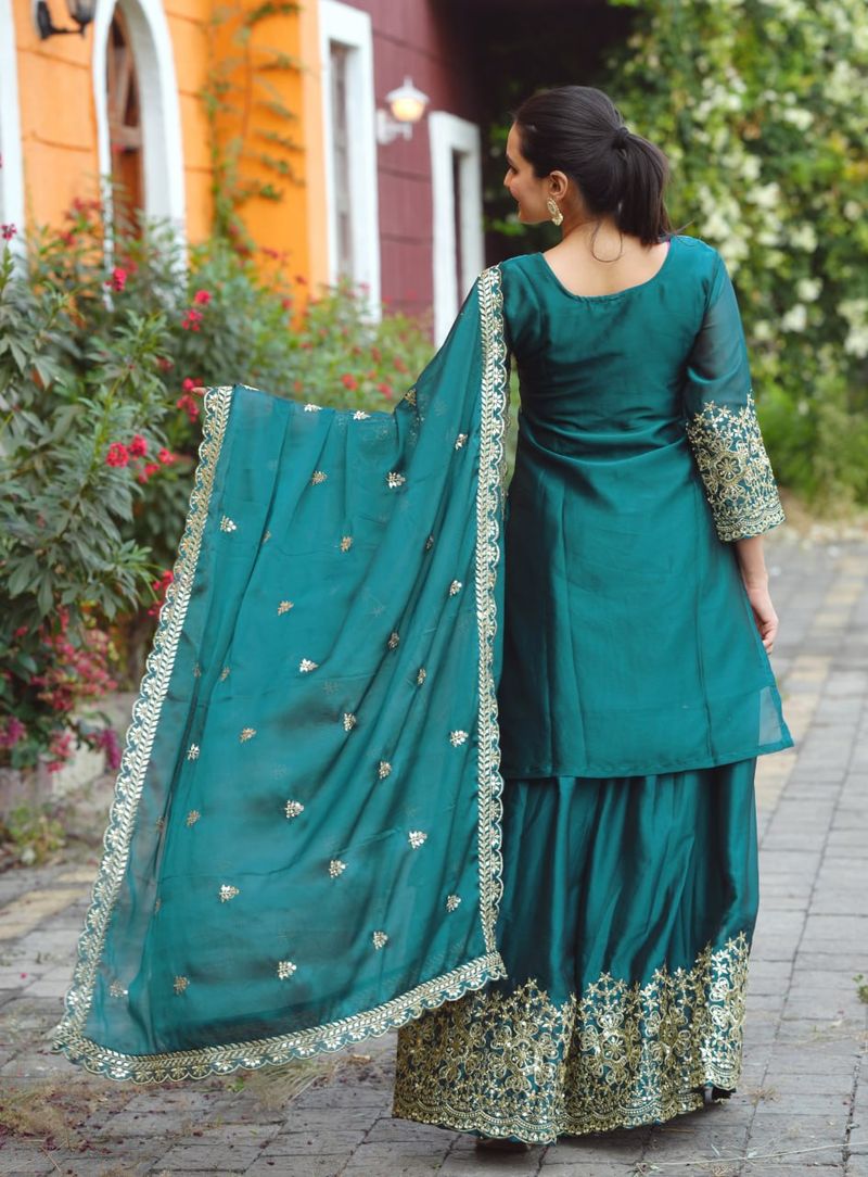 Beautiful Lehenga Suit With Embroidery Work | Ready To Wear