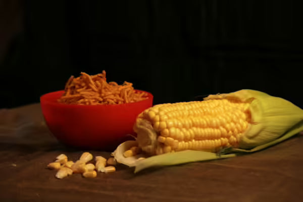 Ganesh Gruh Udyog Corn Rice Sev - 200 gms