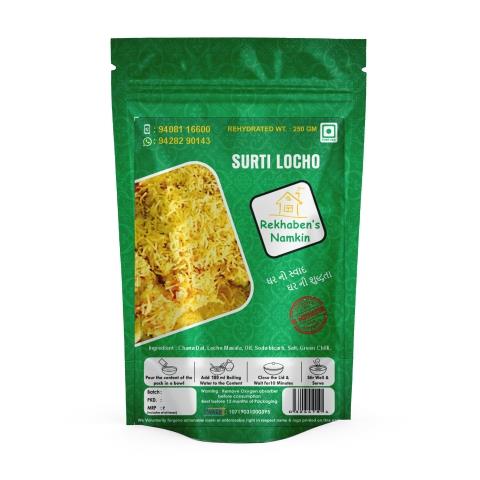 Rekhaben's Namkeen Surti Locho | Ready To Eat 100 gms