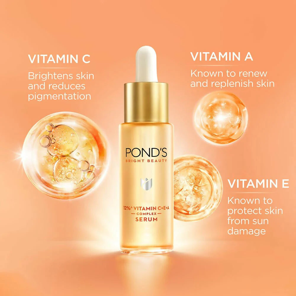 Pond's Bright Beauty 12% Vit C+E+A Serum - 14 ml