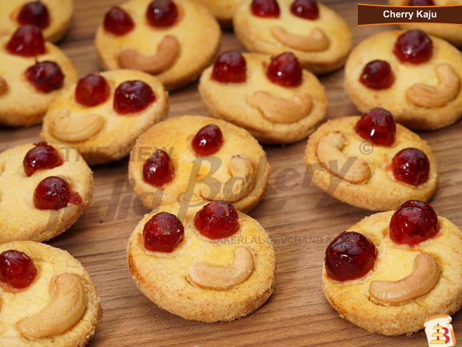 The New India Bakery Cherry Kaju Cookies | 500 gms