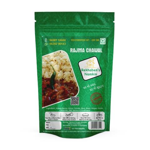 Rekhaben's Namkeen Rajma Chawal | Ready To Eat 70 gms