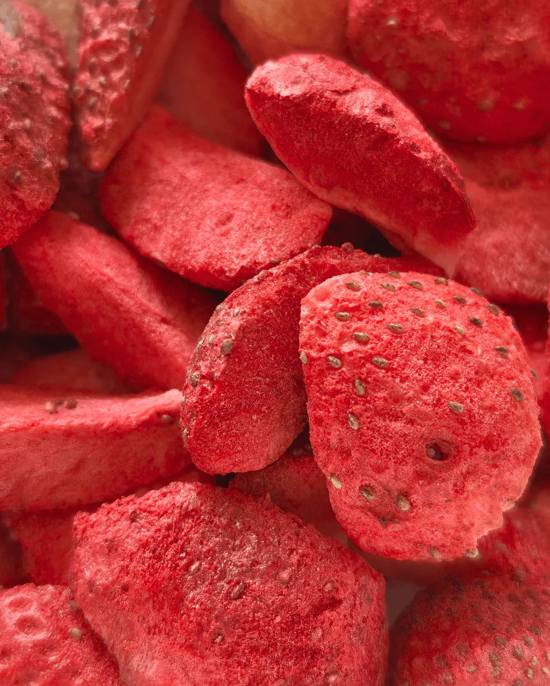 Moon Freeze Dried Strawberry Cubes | 12 gms