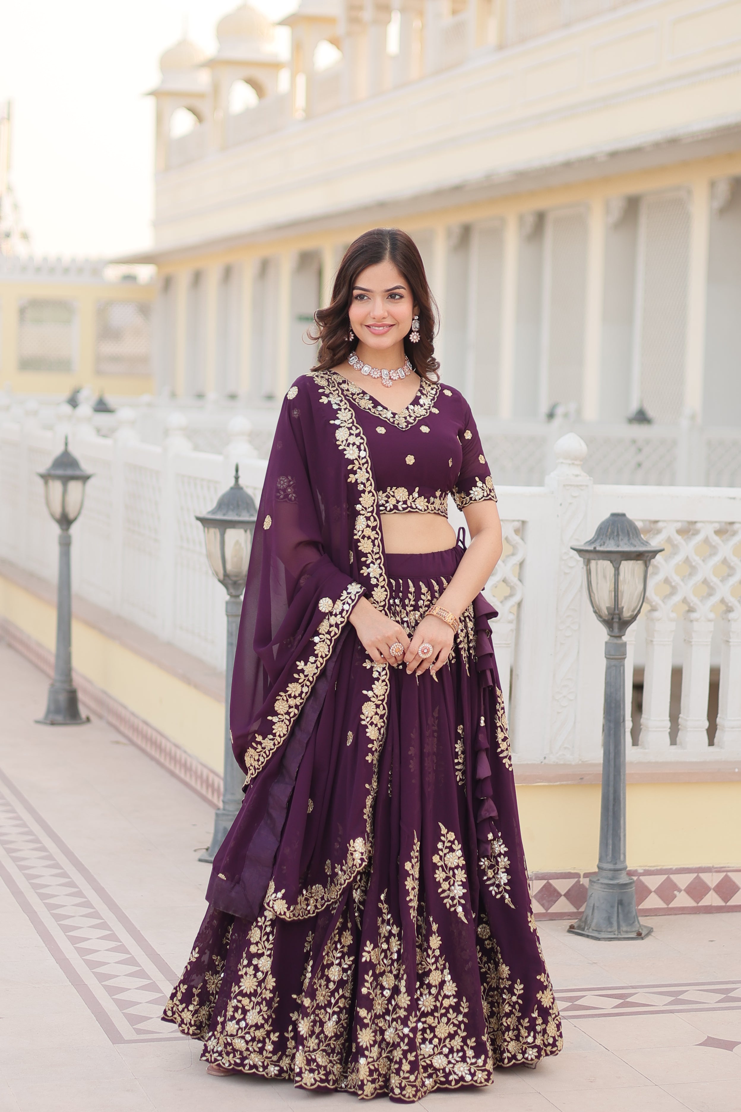Beautiful Timeless Elegance Lehenga Choli | Ready To Wear SKU :- AF5150