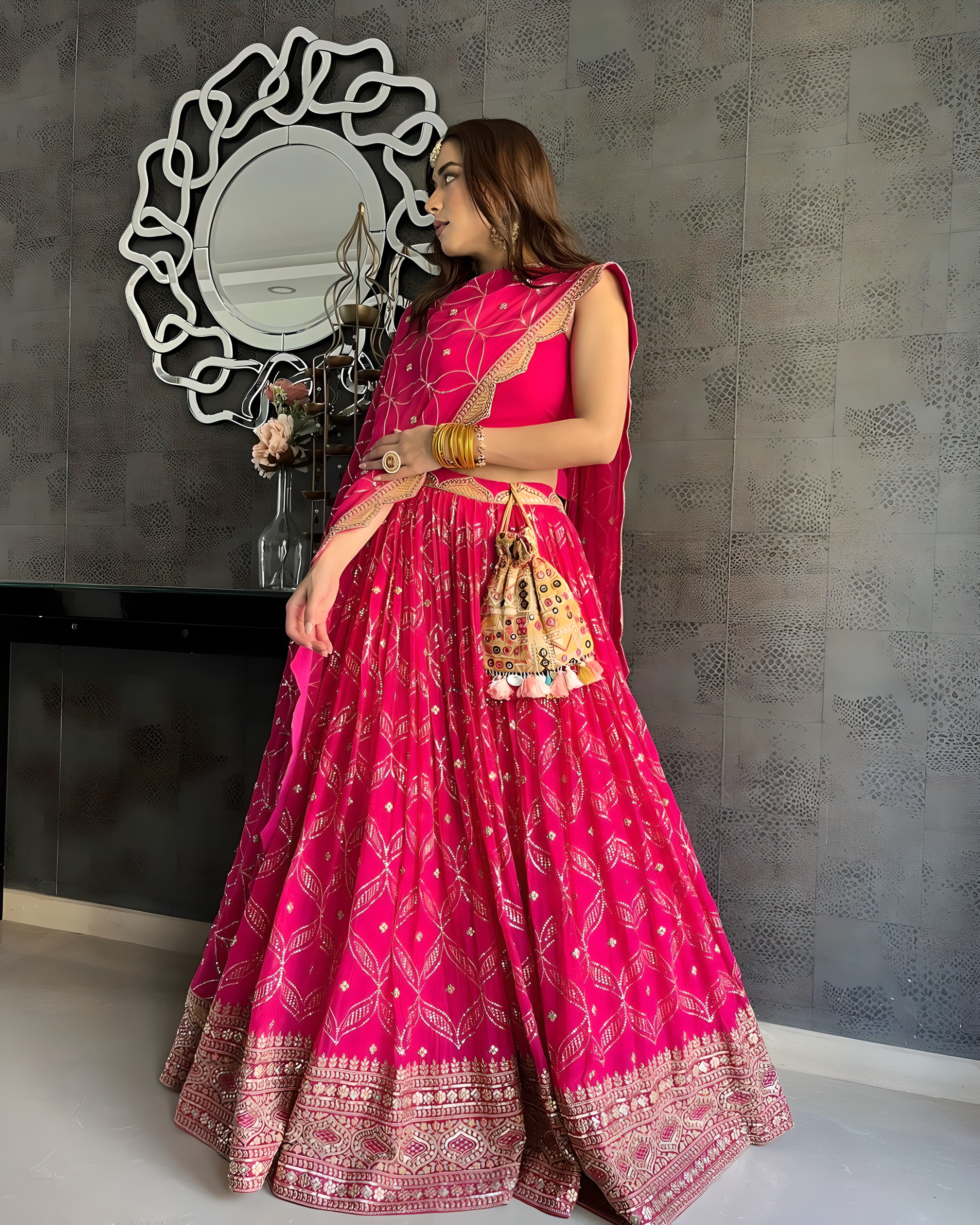 Latest Radiant Royals Lehenga Choli | Ready To Wear SKU :- AF5261