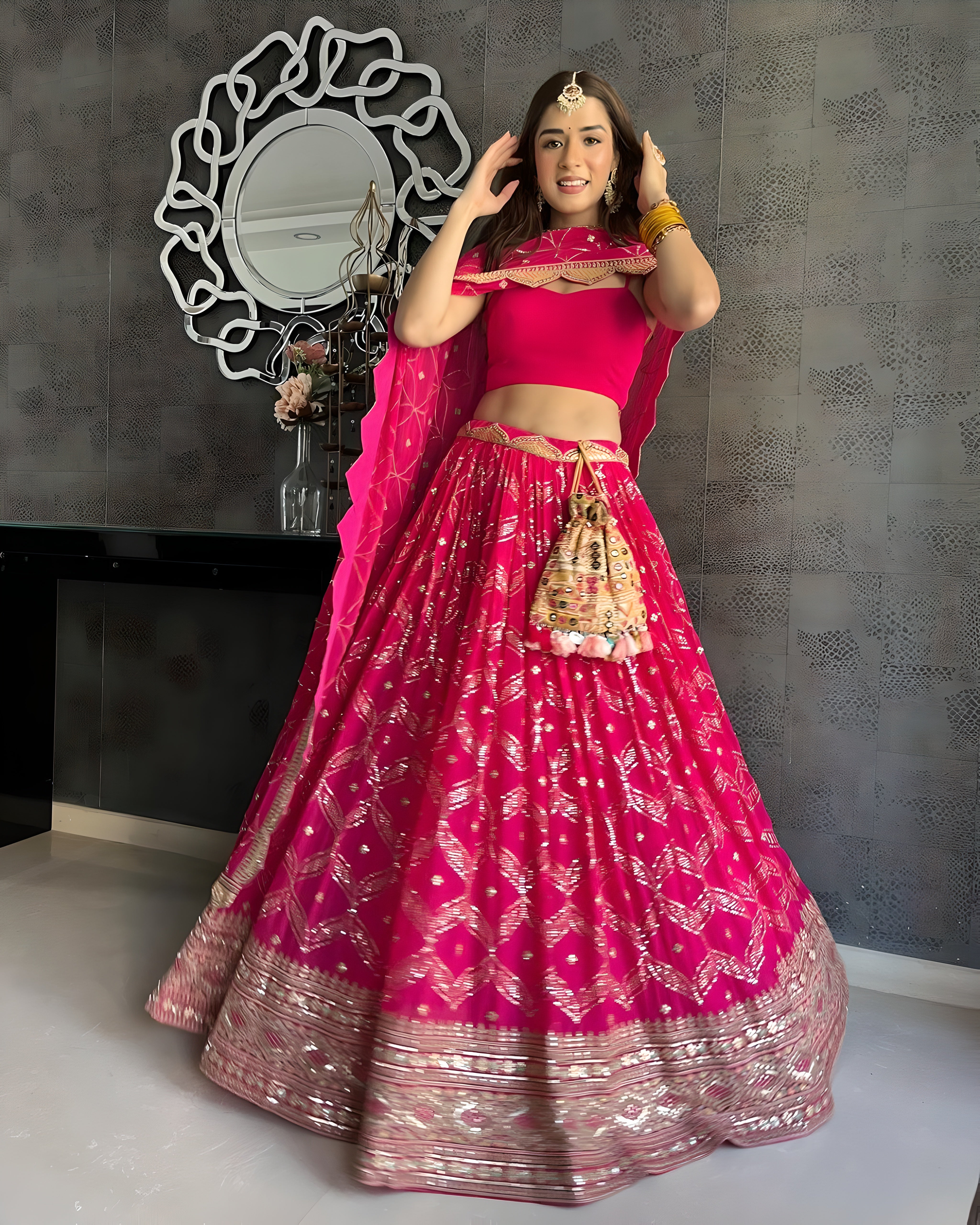 Latest Radiant Royals Lehenga Choli | Ready To Wear SKU :- AF5261