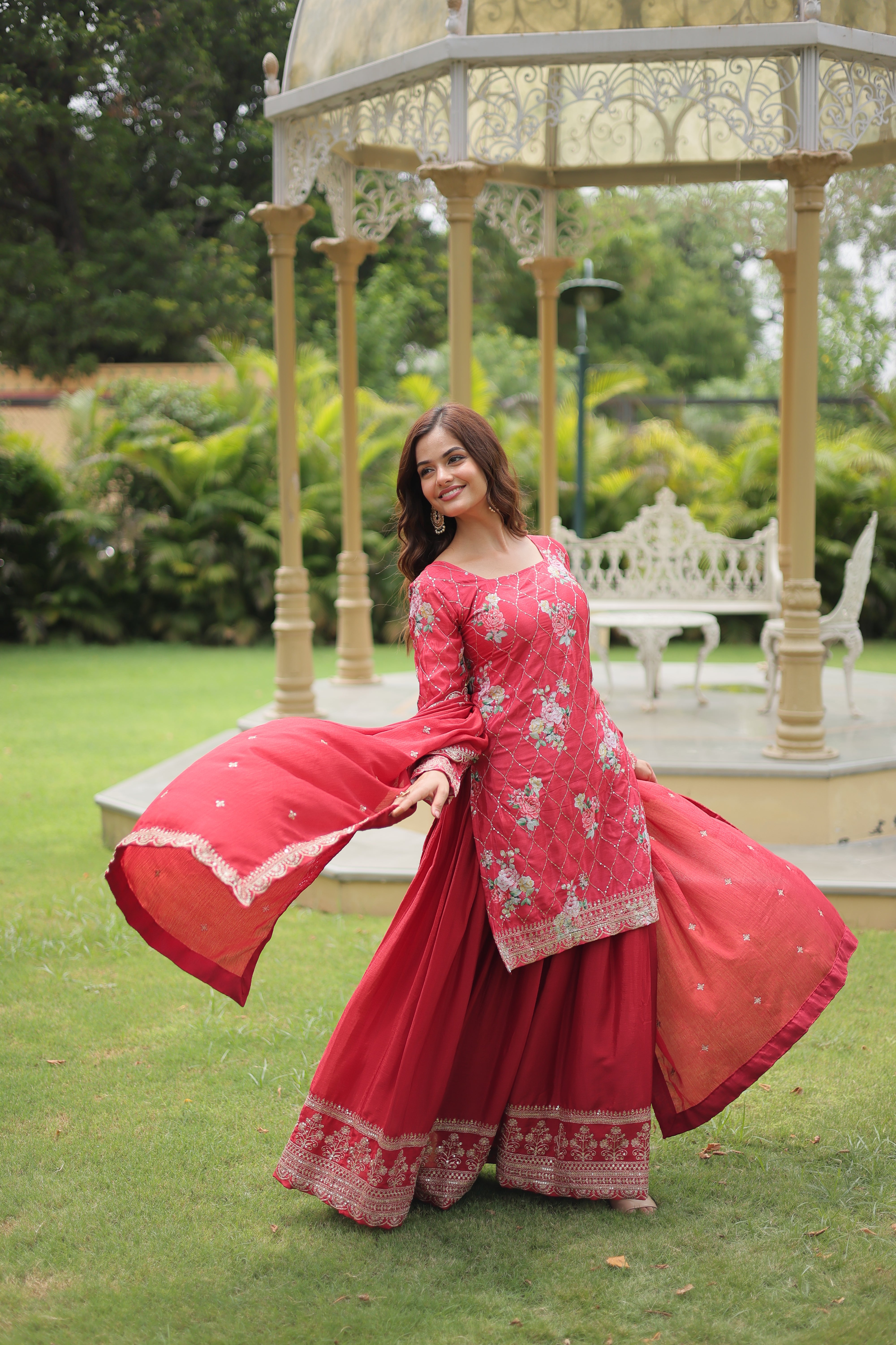 Beautiful Chic Couture Suit Collection | Ready To wear SKU :- AF5614 , 15