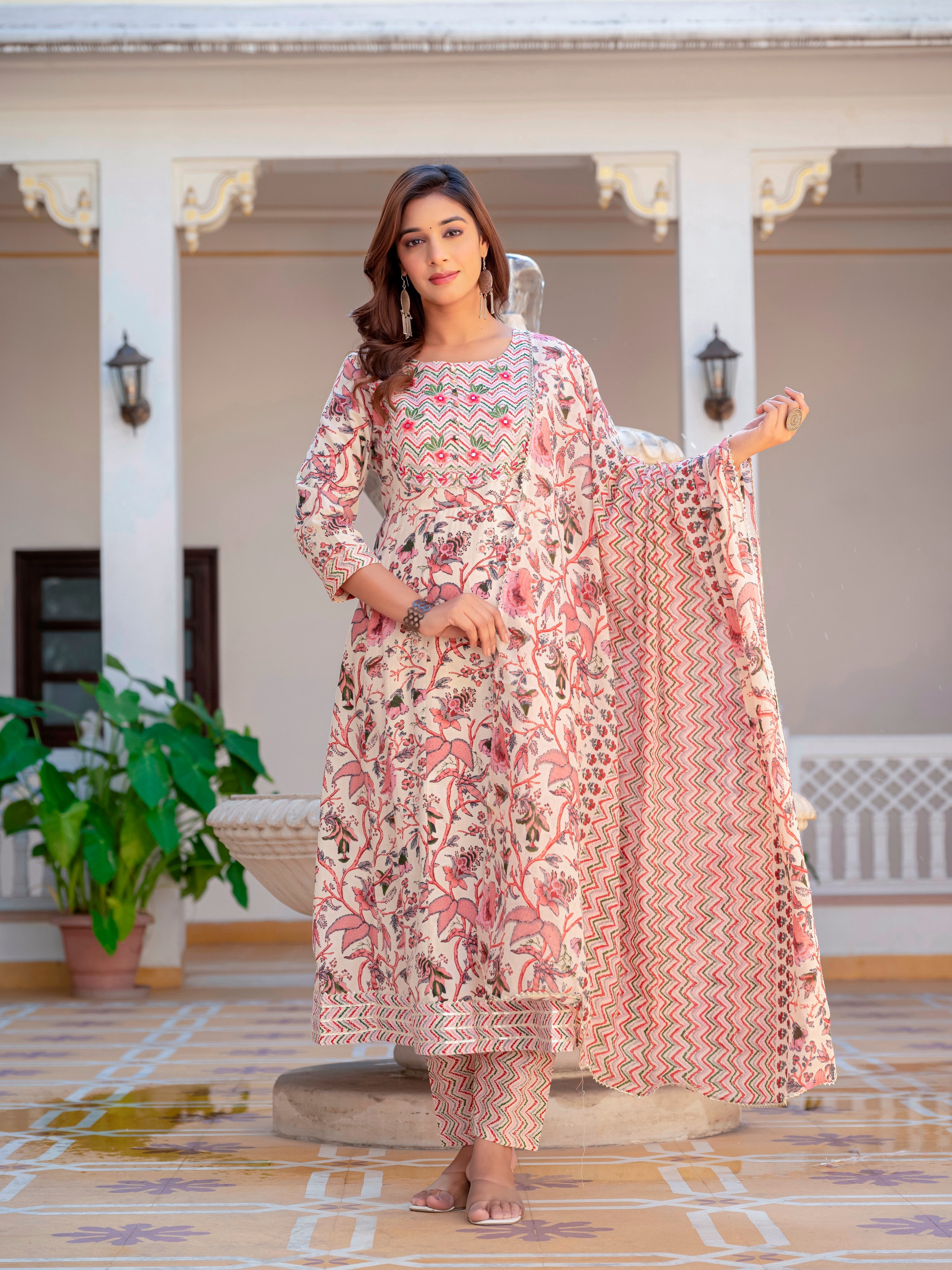 Special Blissful Drapes Anarkali Suit | Ready To wear SKU :- AF5863