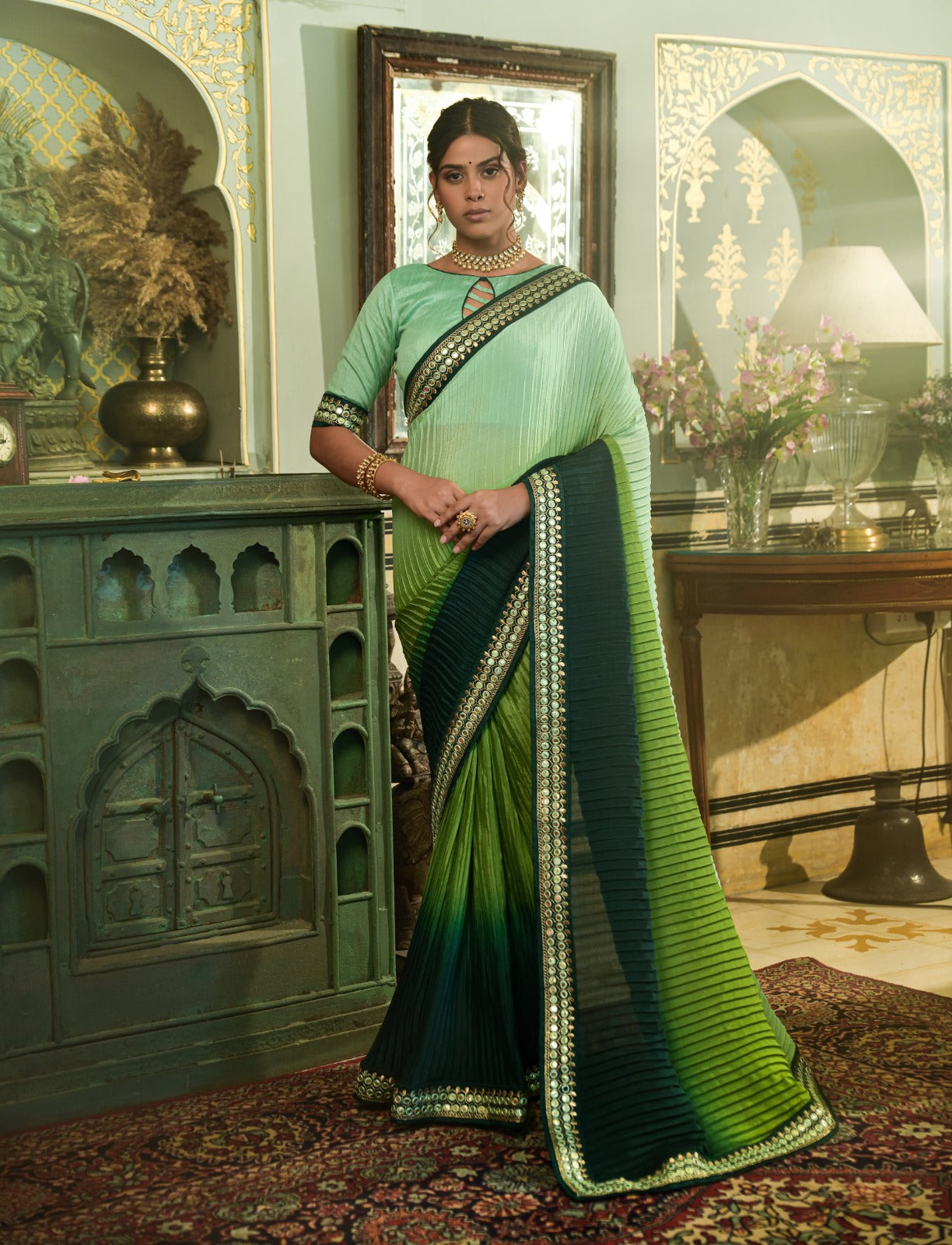 Classic Chic Traditions Sarees Collection | Ready To Wear SKU Code :- AF5967 To AF5973
