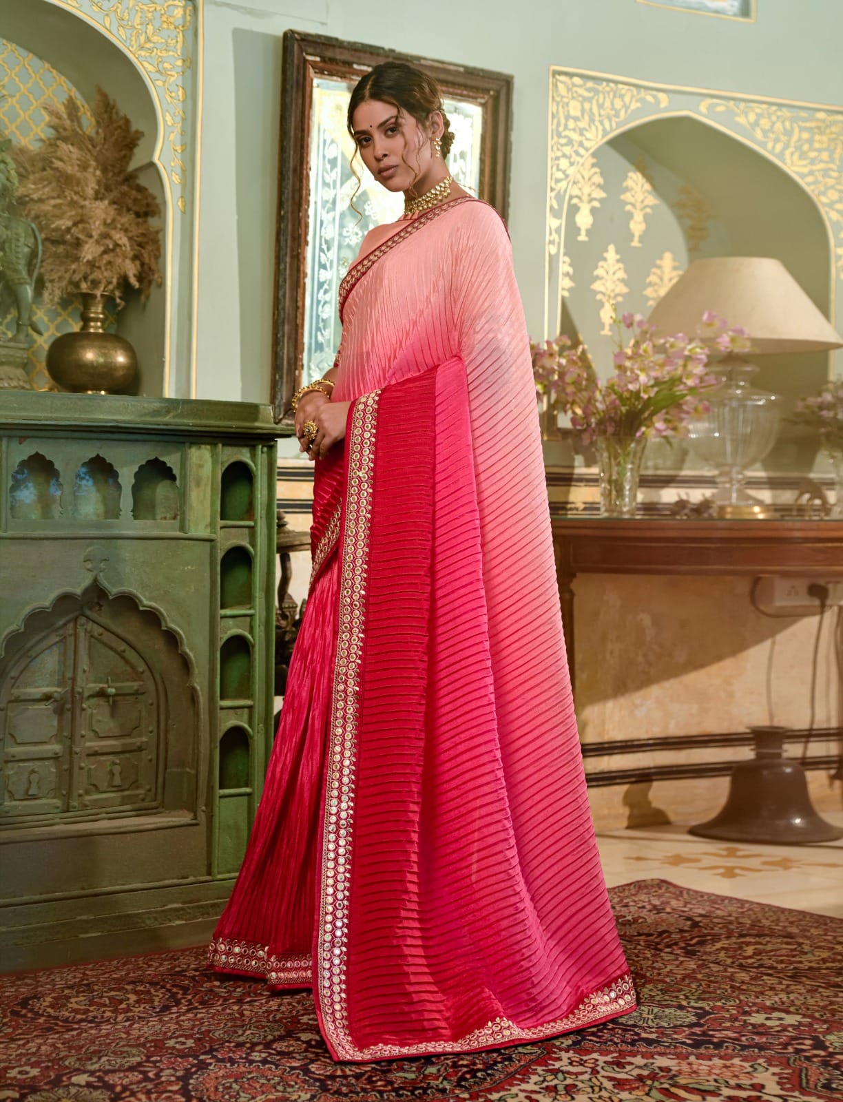 Classic Chic Traditions Sarees Collection | Ready To Wear SKU Code :- AF5967 To AF5973