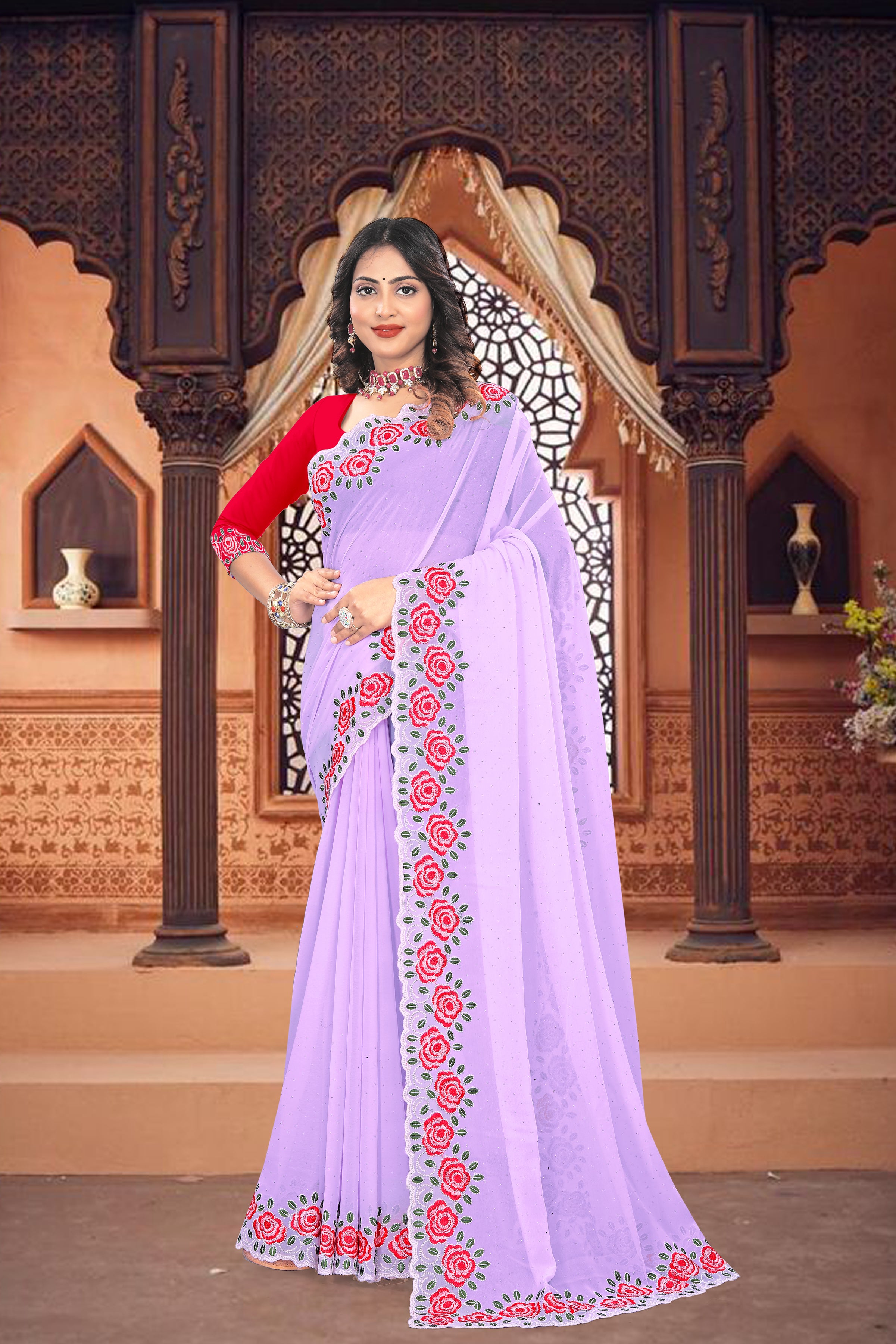 Beautiful Nazakat Sarees Collection | Ready To Wear SKU Code :- AF5977 To AF5980