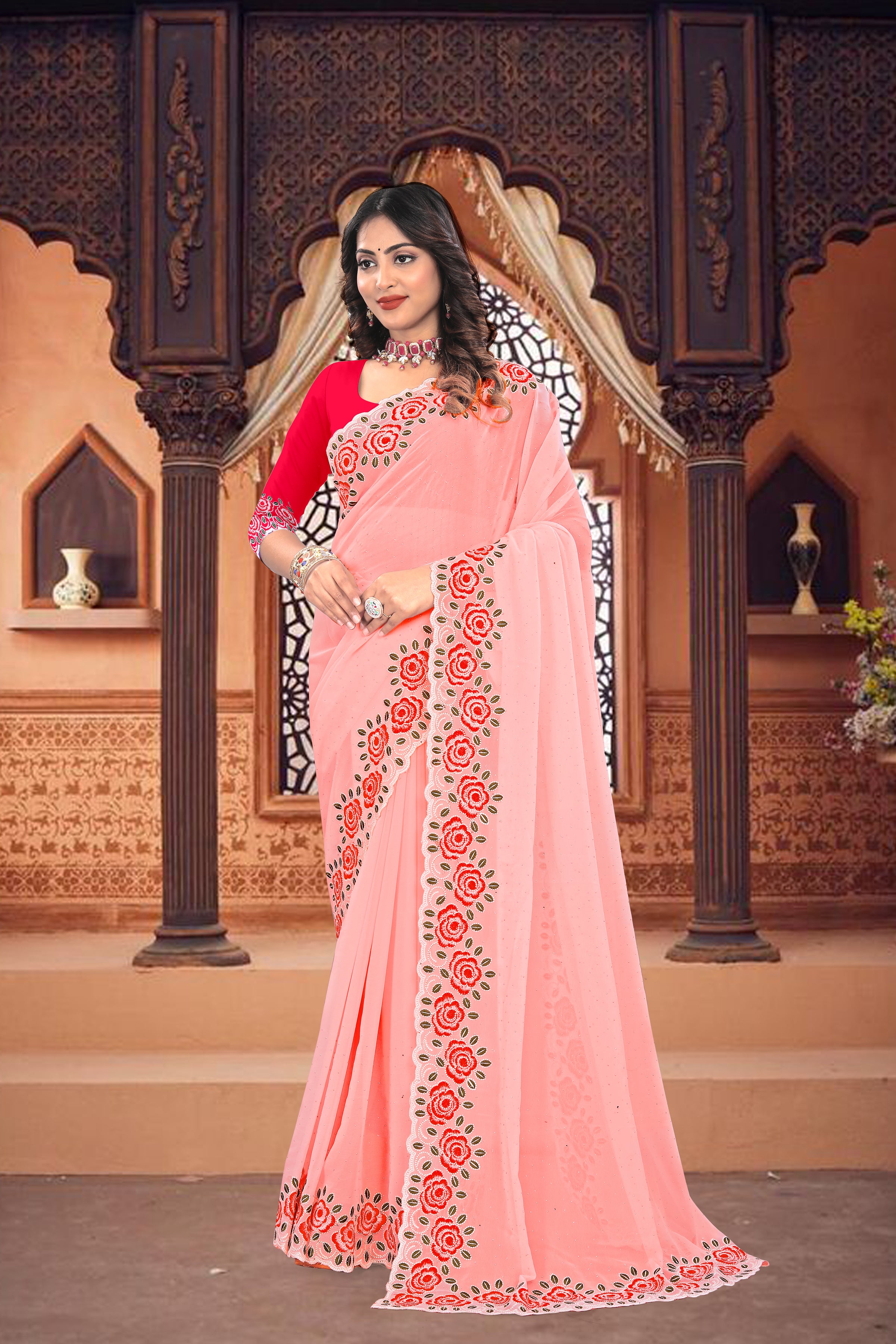 Beautiful Nazakat Sarees Collection | Ready To Wear SKU Code :- AF5977 To AF5980