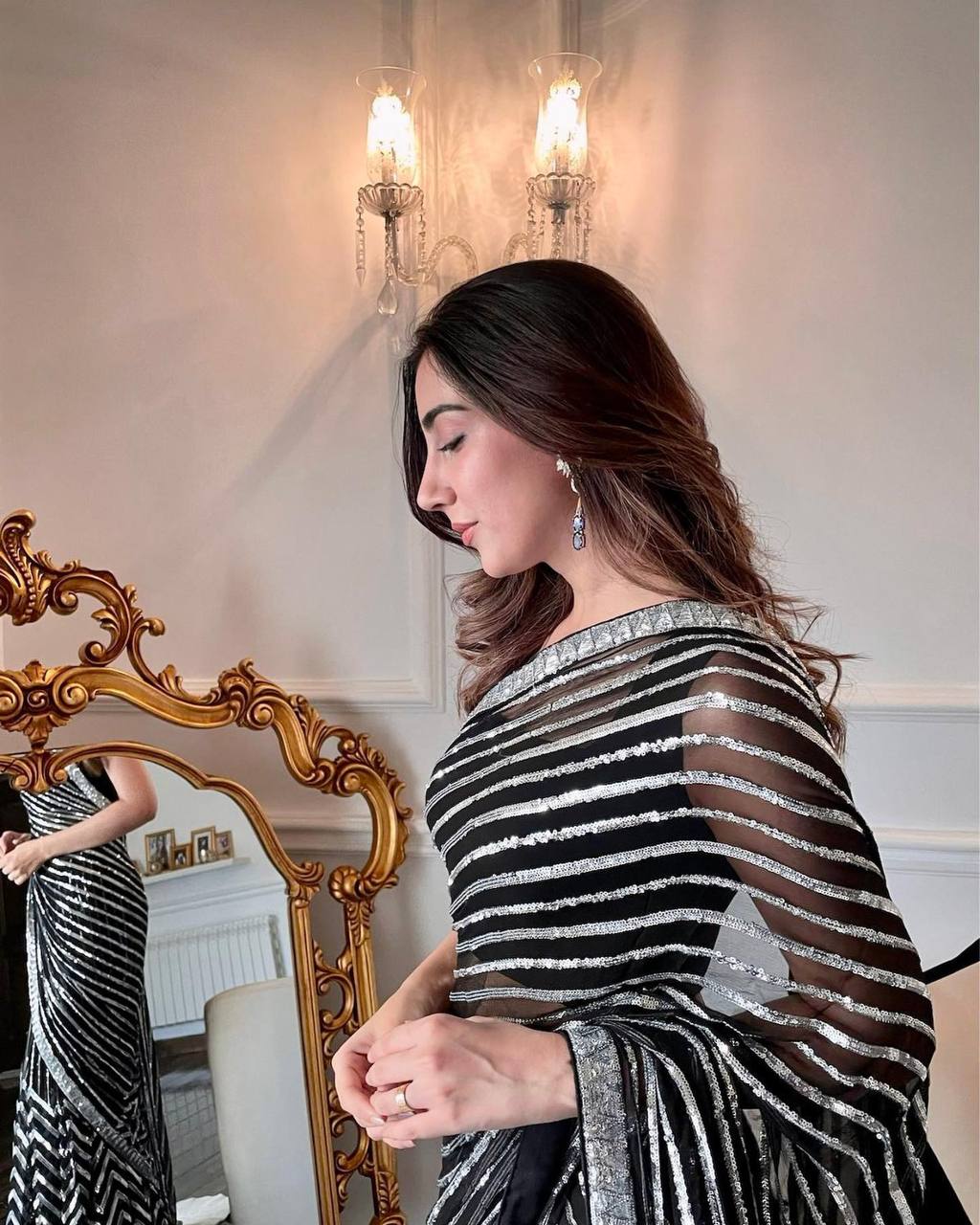 Classic Silken Allure Saree | Ready To Wear AF5993