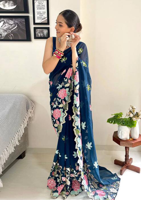 Beautiful Hues of Royalty Sarees Collection | Ready To Wear AF5998 To AF6003