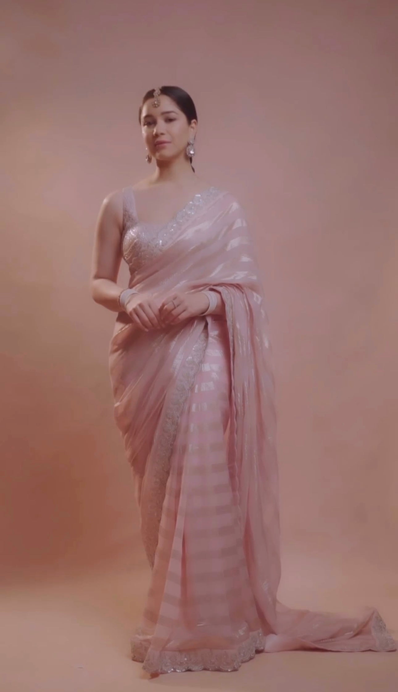 Special Elegance Draped Saree | Ready To Wear AF6013