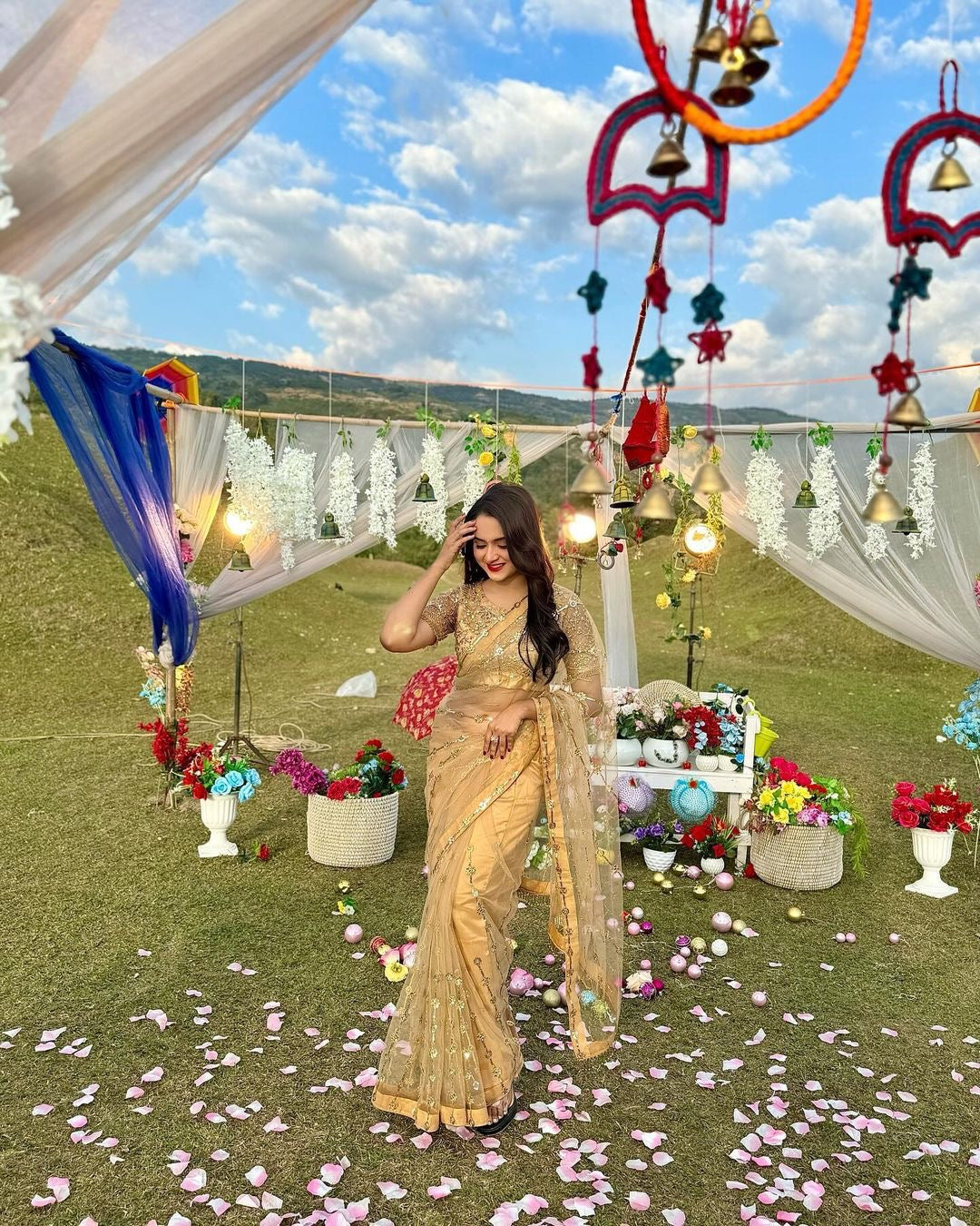 Beautiful Radiance in Wraps Saree | Ready To Wear AF6026