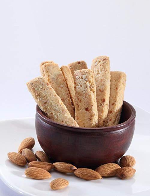 Cafe Niloufer Almond Sticks Biscuits 250 Gms - India shopping