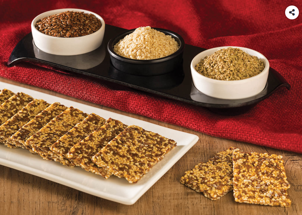 Nema Gajak Alsi Ajvaeen Chikki - 500 Gms