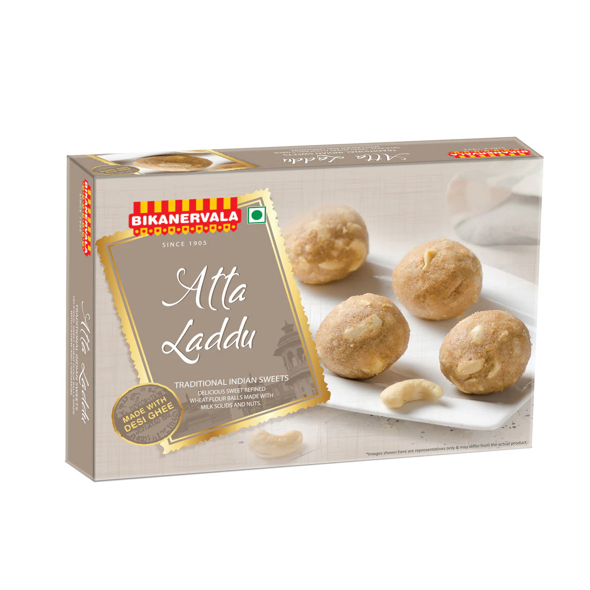 Bikanervala Sweets Atta Laddu | 500 gms