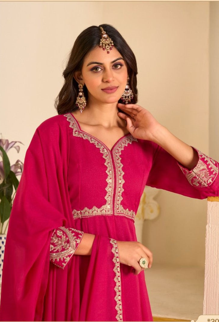 Ready To Wear |Luxury Handcrafted Kurta with Stunning Digital Print Dupatta