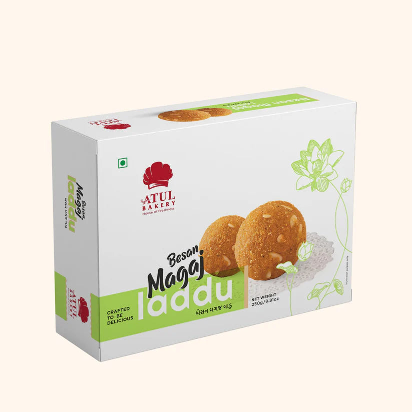 Atul Bakery Besan Magaj Laddu | 400 gms