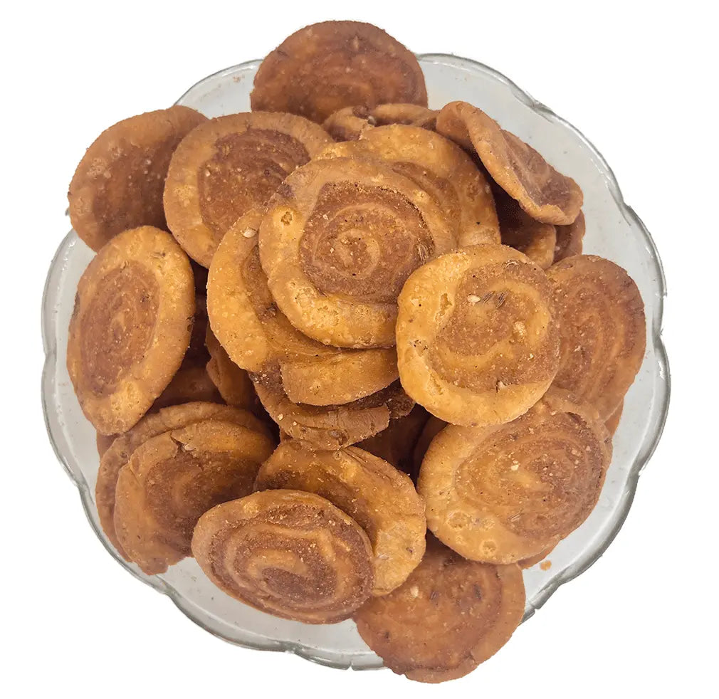 Bhole G Namkeen & Wafers Tal Masala Bhakarwadi - 400 gms