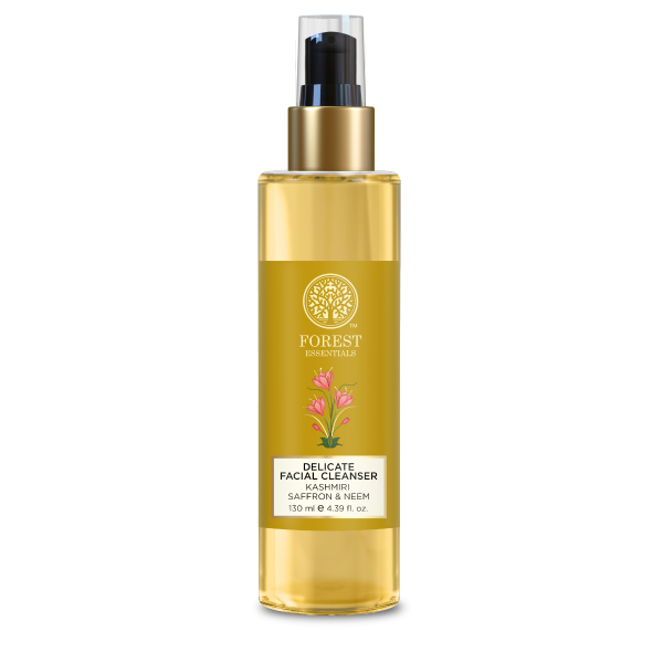 Delicate Facial Cleanser / Face wash Kashmiri Saffron & Neem - 130ml