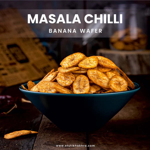 Stuti Banana Chips - Masala Chilli | 200 gms