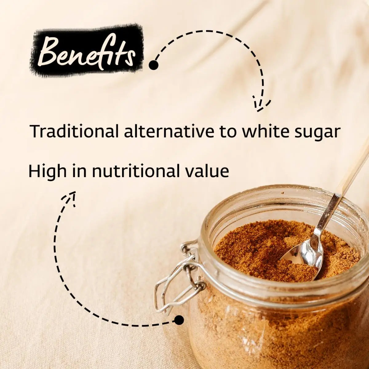 Isha Life Pure and natural Jaggery. Great alternative to white sugar. Chemical free - 1 Kg