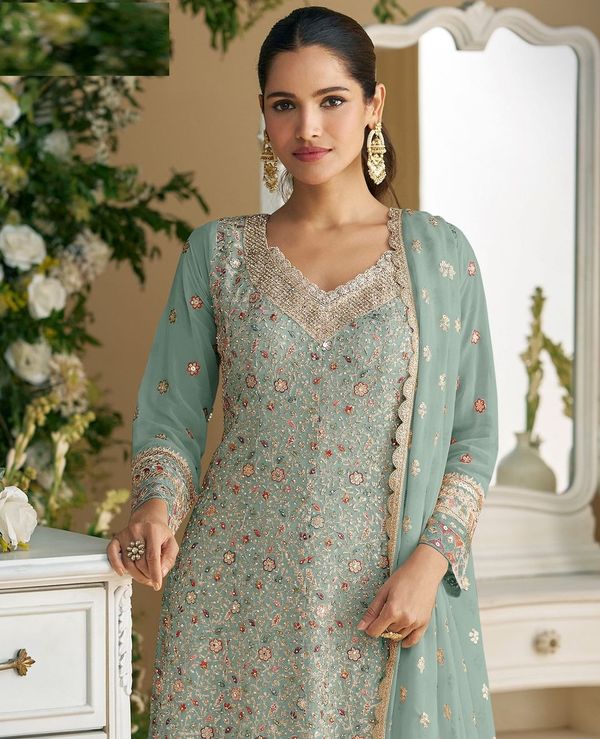 Veil Vogue Suit Styles Collection | Ready To wear AF-7013 To AF-7016