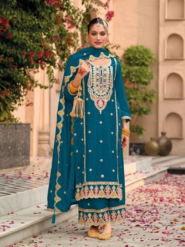 Grace Grid Suits Collection | Ready To wear AF-7017 To AF-7022