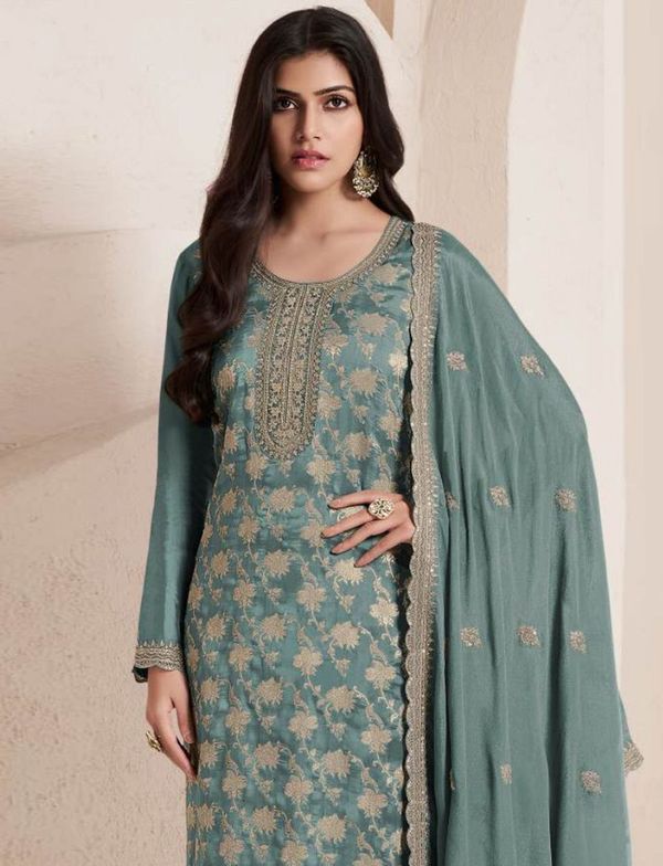 Sitar Saanjh Suits Collection | Ready To Wear AF7086 To AF7089