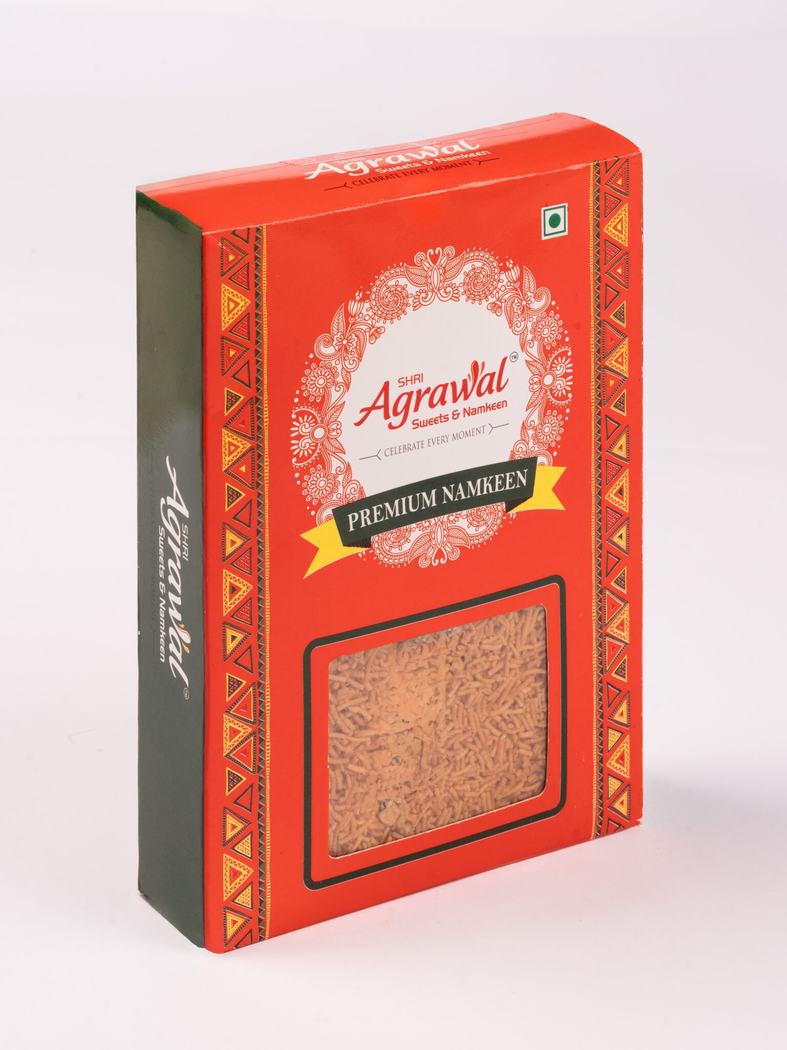 Shri Agrawal Sweets & Namkeen Aloo Bhujia Sev - 500 gms