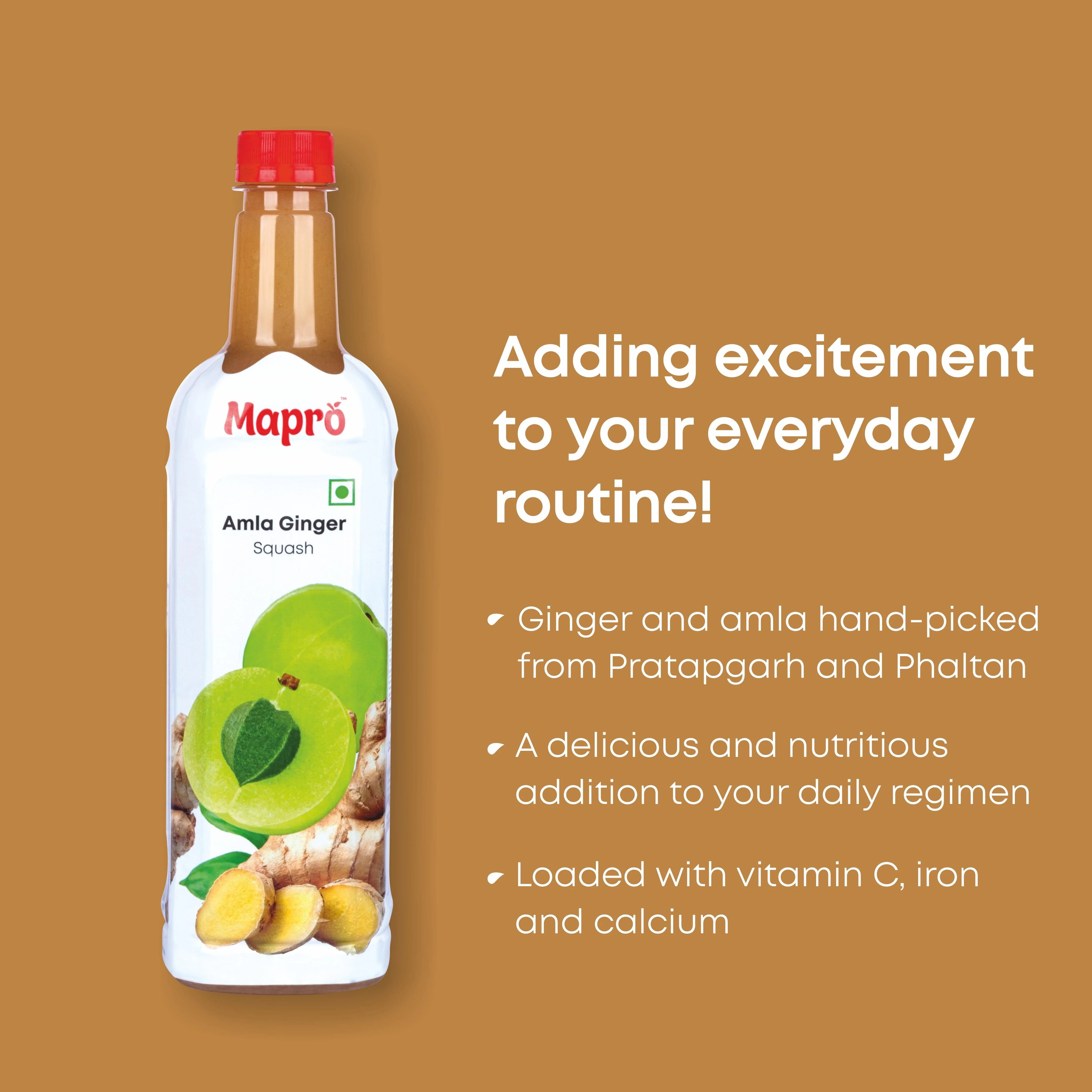 Mapro Amla Ginger Squash - 750 ml