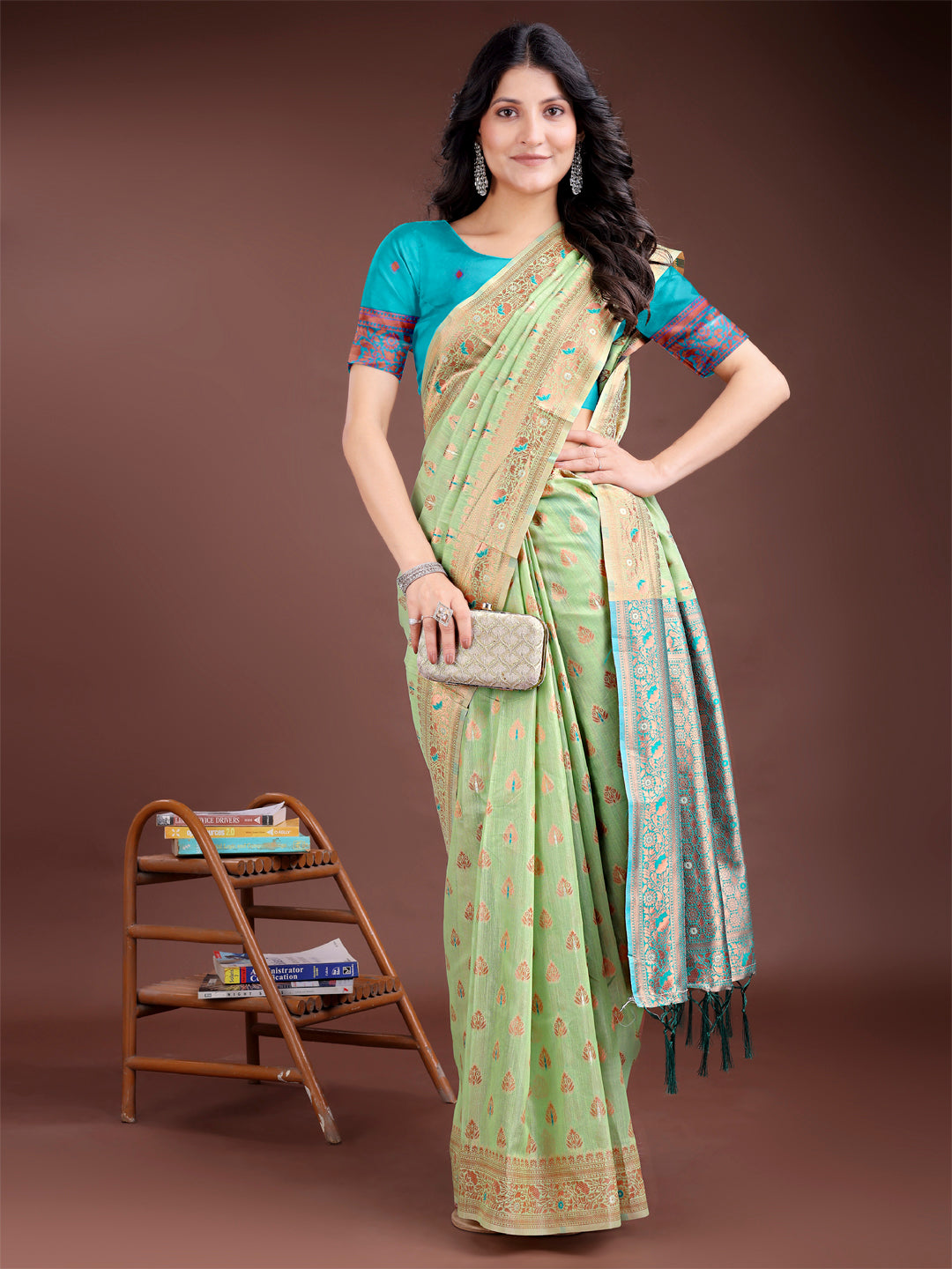 Soot Symphony Linen Cotton Sarees Collection | Ready To Wear SKU - ASASA1001 to 06