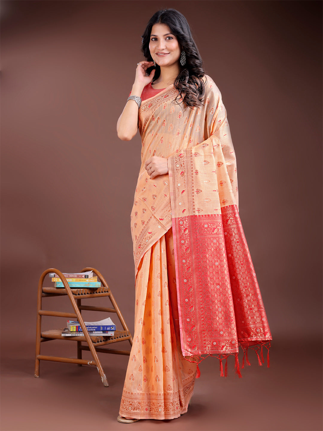 Soot Symphony Linen Cotton Sarees Collection | Ready To Wear SKU - ASASA1001 to 06