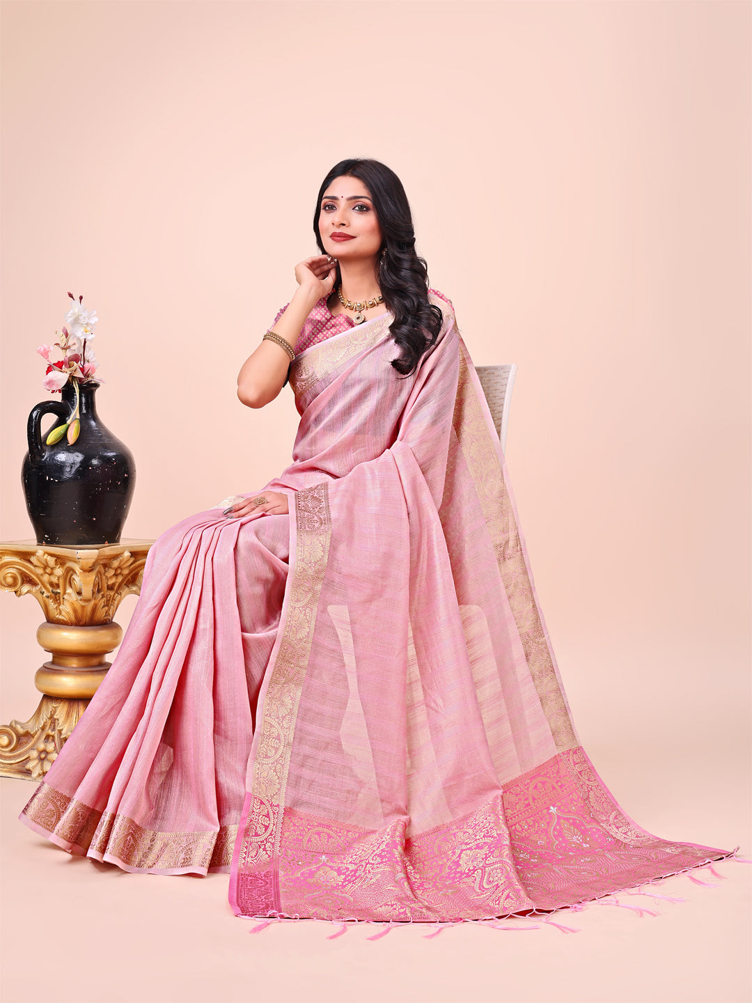 Rooh Rang Organza Drapes Sarees Collection | Ready To Wear SKU - SWBAT1001 to 06