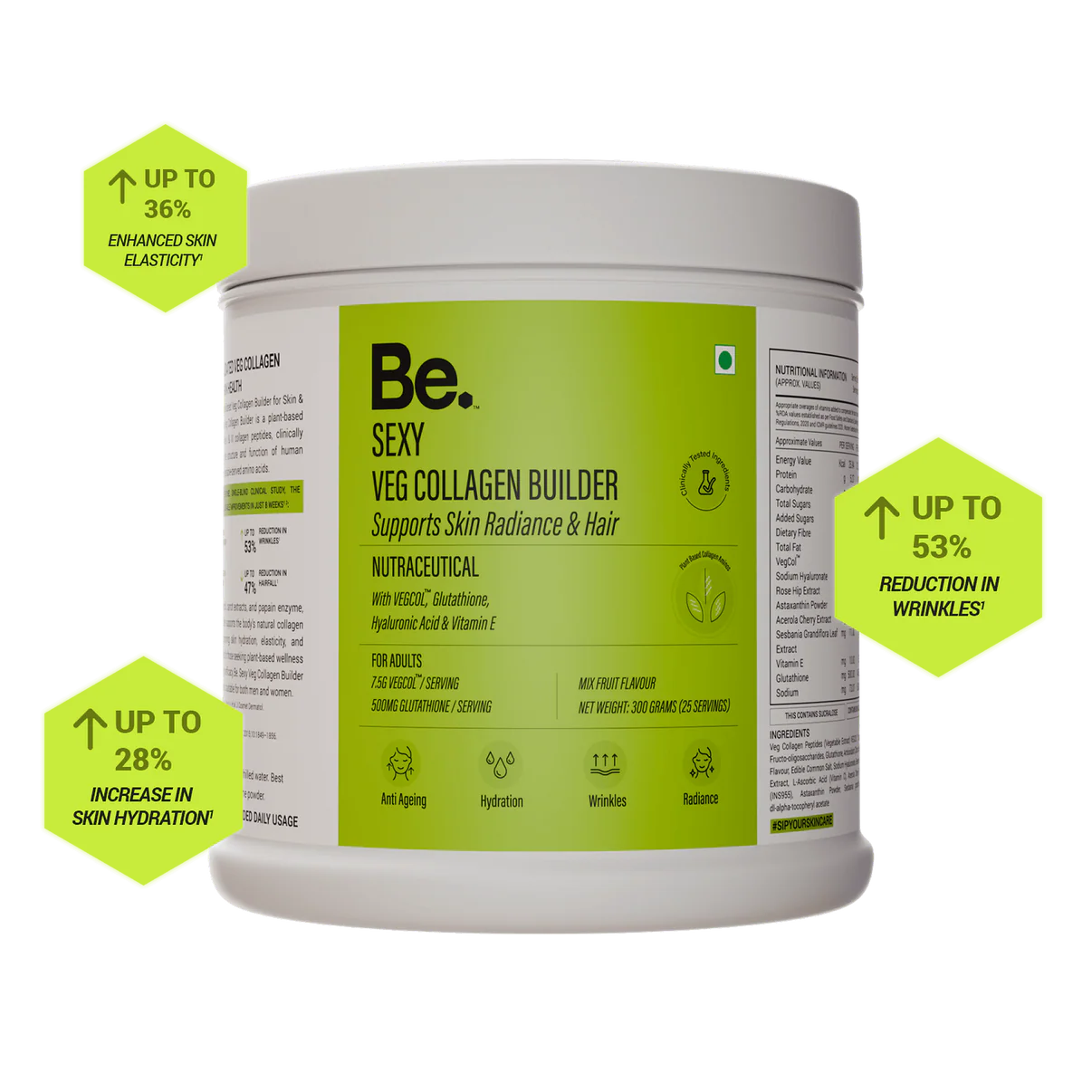 The Be Life Vegan Collagen Builder - 300 gms