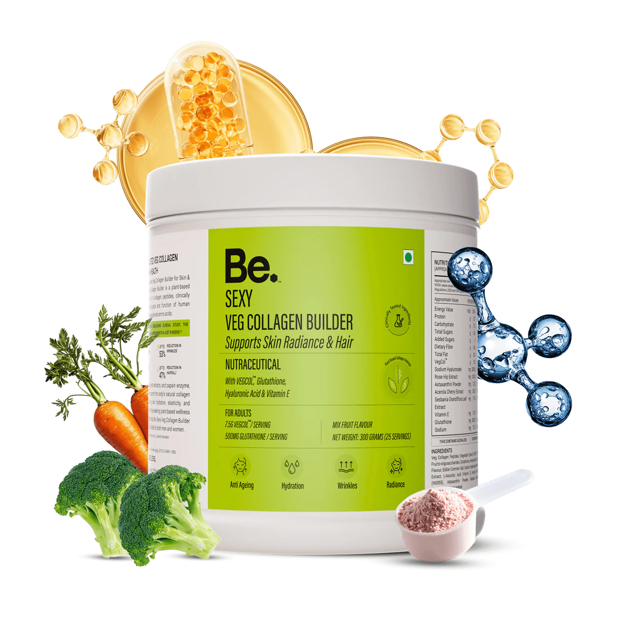 The Be Life Vegan Collagen Builder - 300 gms