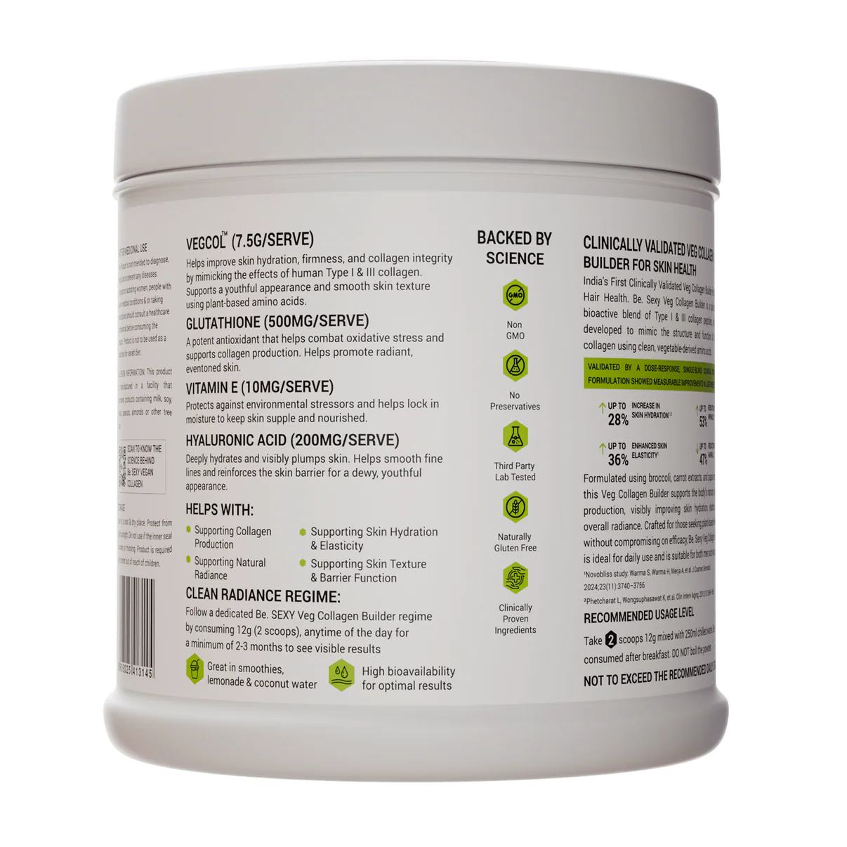 The Be Life Vegan Collagen Builder - 300 gms