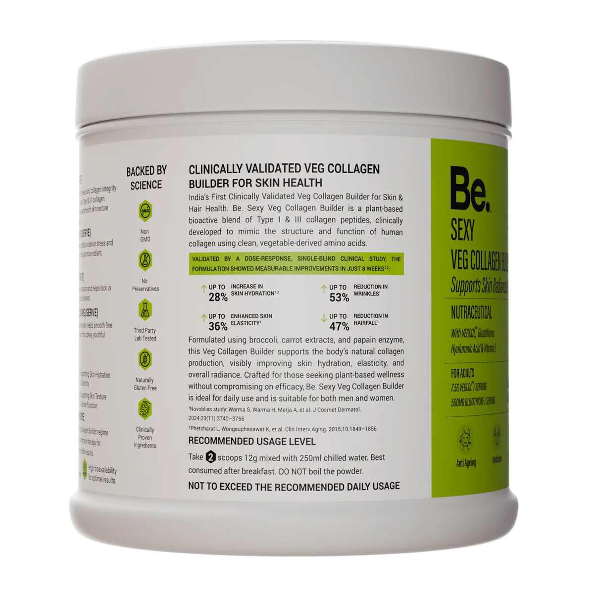 The Be Life Vegan Collagen Builder - 300 gms