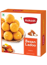 Akash Namkeen Besan Ladoo - 400 gms