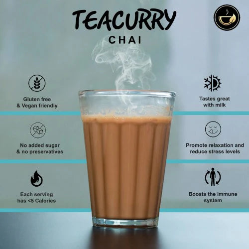 Amrutulya Chai - 100% Natural Amrutulya Spiced Chai Tea for Energy - 200 gms