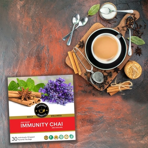 Immunity Booster Chai - Helps in Anti-Inflammation, Immunity, Cold and Flu - 250 gms
