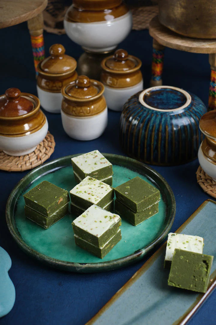 Pothgaal Sweet Pista Fruit Burfi - 500 gms