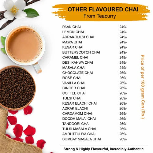 Tulsi Masala Chai - 100% Natural Basil Spiced Tea for Immunity | With Real Spices - 200 gms