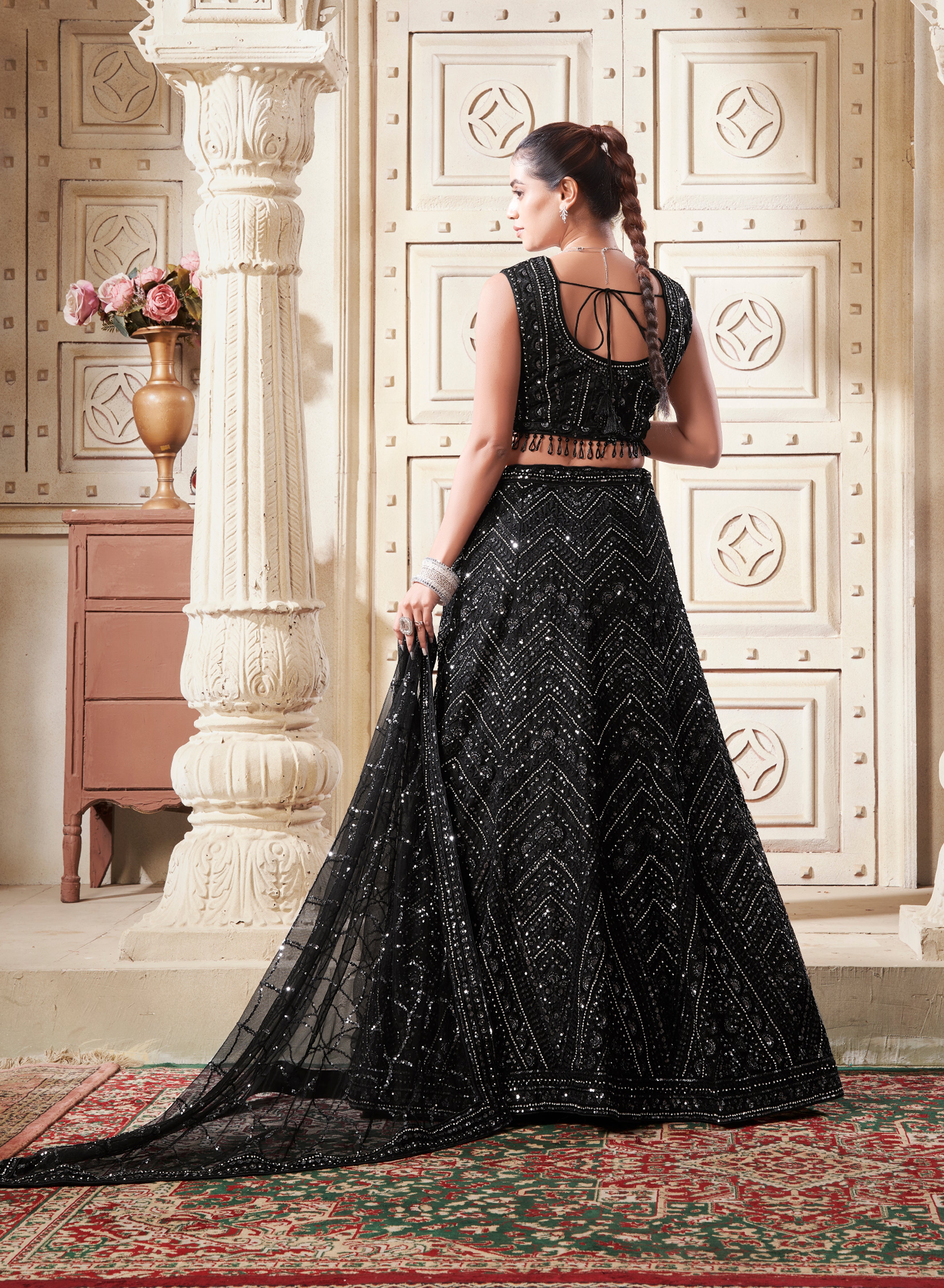 Taaron Ki Mehfil Lehenga Closet Lehenga | Ready To Wear Code-15002