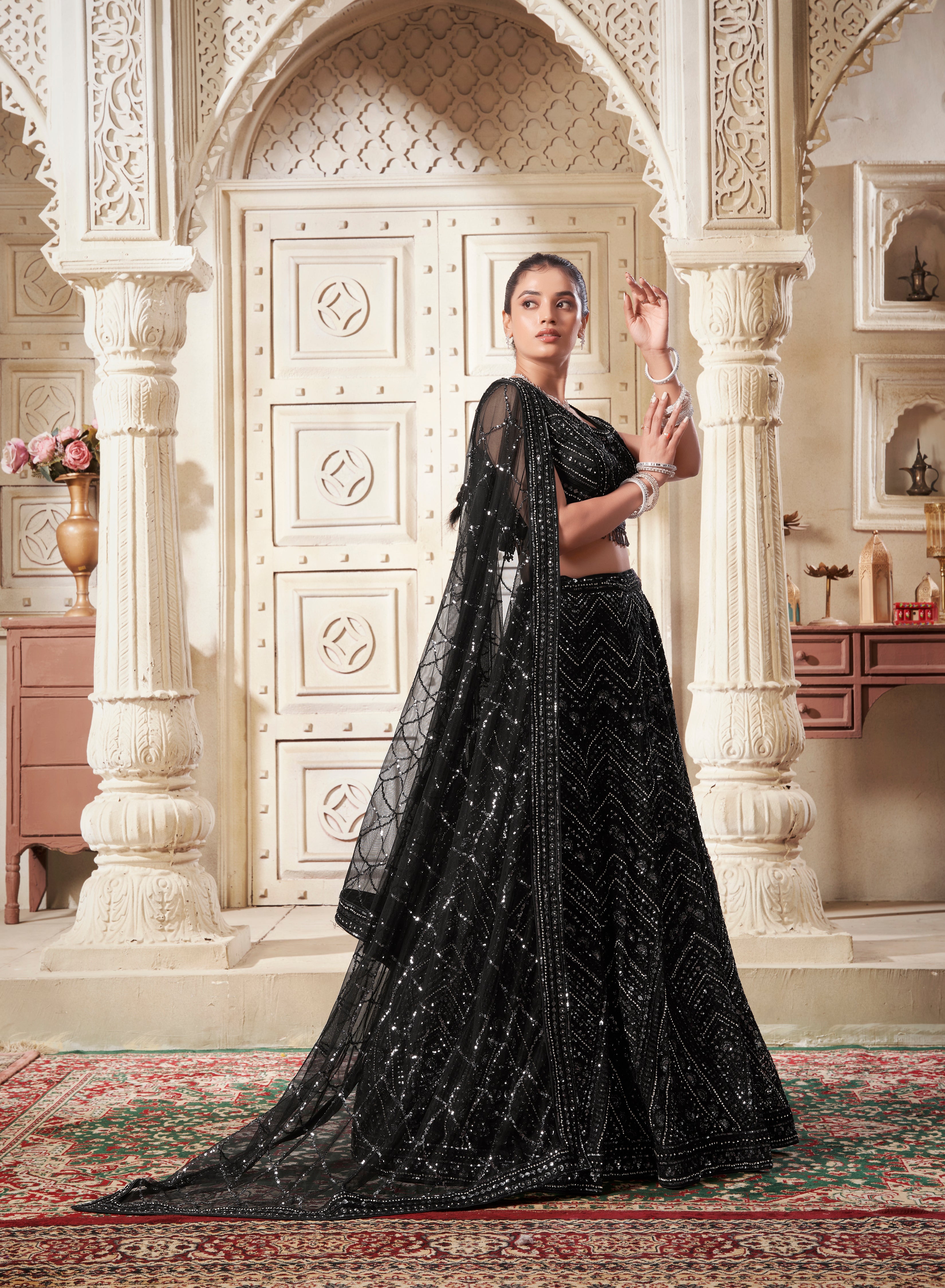 Taaron Ki Mehfil Lehenga Closet Lehenga | Ready To Wear Code-15002